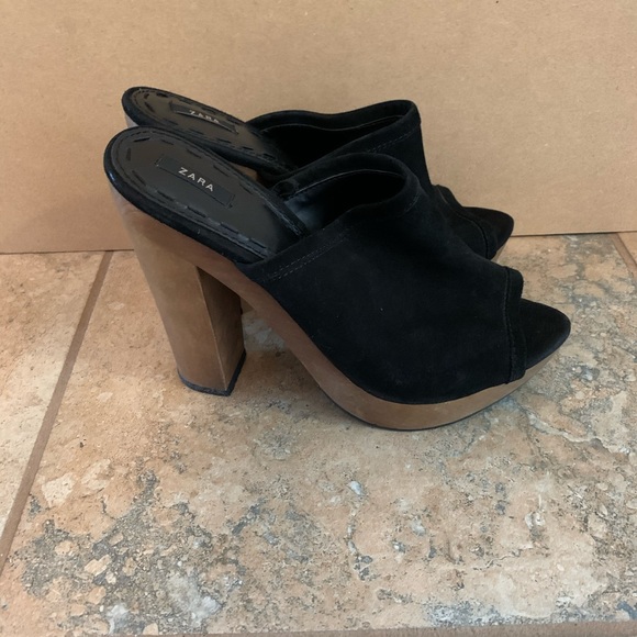 Zara slip block heel - Picture 2 of 5
